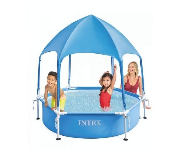 Бассейн каркасный METAL FRAME Intex 28209, 183 x 38 см 700 л