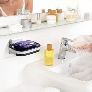 Настенный двухслойный держатель для мыла Soap Dish