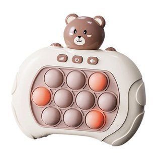 Игрушка антистресс Pop it PRO Rabbit Коричневый