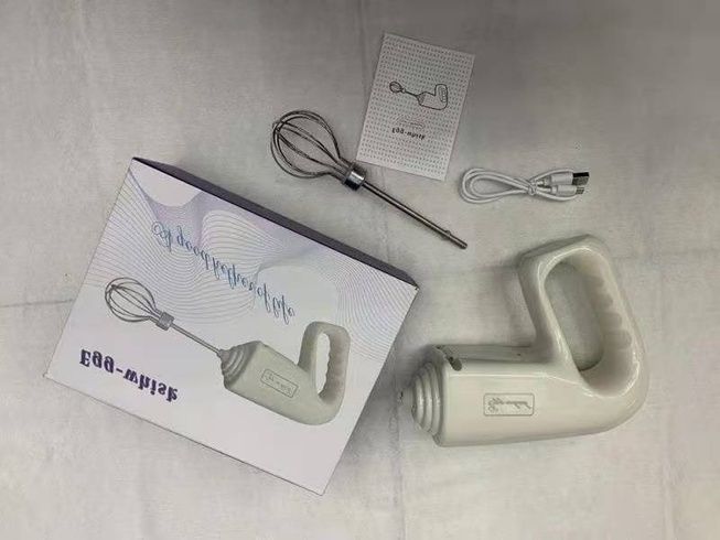 Міксер ручний для яєць UKC Egg-Whisk з трьома швидкостями 20Вт
