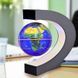 Глобус крутящийся в невесомости Globe Star с подсветкой Синий