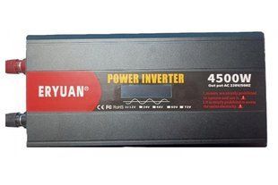 Преобразователь напряжения Eryuan 4500W ЧИСТЫЙ СИНУС, LCD