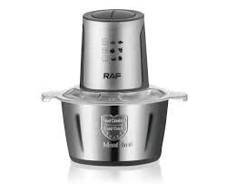 Блендер Raf Food Processor R7019 измельчитель кухонный 250W металлическая чаша на 2 л чоппер, Серебристый