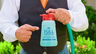 Распылитель для мытья окон с запорным клапаном Full Crystal, Белый