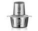Блендер Raf Food Processor R7019 измельчитель кухонный 250W металлическая чаша на 2 л чоппер, Серебристый