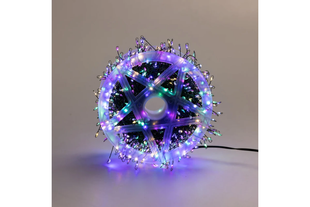 Гірлянда Роса на котушці феєрверк - мішура від USB, 20м, 600LED + пульт Мультик