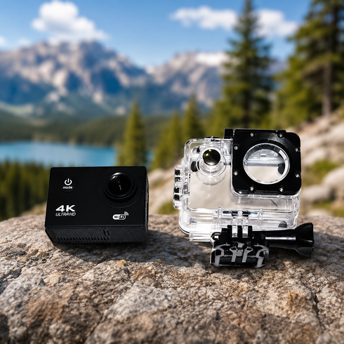 Спортивная водонепроницаемая камера Action Camera DVR SPORT S2 Wi-Fi Waterprof 4K