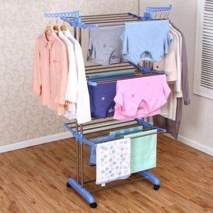Складная сушилка для белья Garment Rack With Wheels