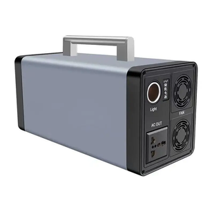 Инвертор аккумуляторный 12,8V/50Ah/600W Портативная электростанция 600Вт, 144000мАч, Серый