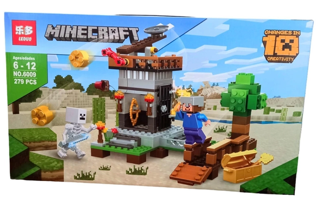 Конструктор LEGO Minecraft Небесная башня, Разноцветный