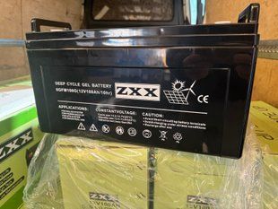Гелевый аккумулятор ZXX 12V 100Ah