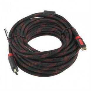 Кабель HDMI HDMI 10m посилений в обмотці 10м шнур
