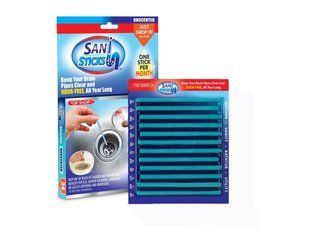 Палочки от засора слива раковины и канализации Sani Sticks