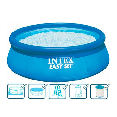 Надувний безкаркасний басейн Intex 28142 (366-84см, 7290л)