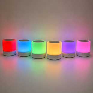 Настольная LED лампа ночник Mini touch lamp / Портативный светильник-ночник от USB / Нічник акумуляторний RGB