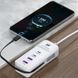 Быстрое зарядное устройство 66 Вт, 2 USB-порта и 2 PD- порта, Type-C  / Компактная, многофункциональная, мощная зарядная станция