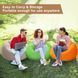 Надувное кресло-пуф Inflatable Sofa / Надувное кресло-мешок 110&times;110&times;85 см