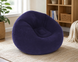 Надувное кресло-пуф Inflatable Sofa / Надувное кресло-мешок 110&times;110&times;85 см Фиолетовое