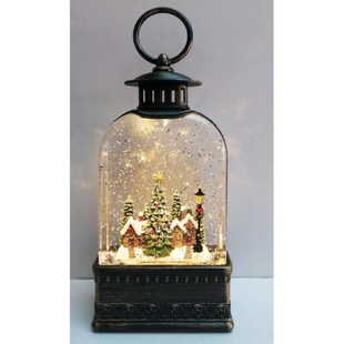 Новогодний фонарь-ночник LED/Рождественский светильник Винтажный фонарь XMAS WDL-23013E