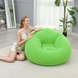 Надувное кресло-пуф Inflatable Sofa / Надувное кресло-мешок 110&times;110&times;85 см Зеленый