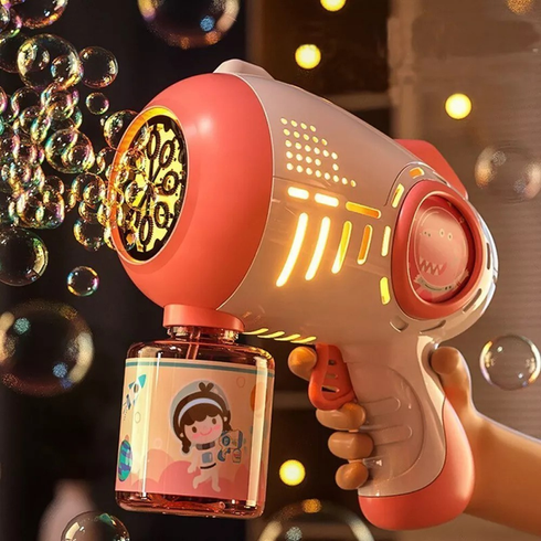 Пістолет з мильними бульбашками Bubble maker AND 066 з акумулятором