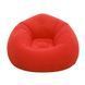 Надувное кресло-пуф Inflatable Sofa / Надувное кресло-мешок 110&times;110&times;85 см Красный