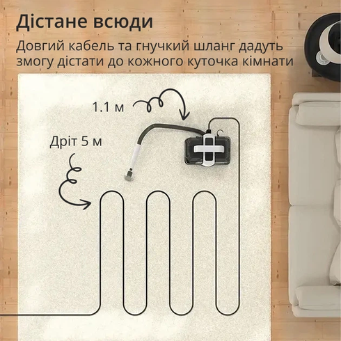 Универсальный моющий пылесос DOCTOR-101 для чистки для ковров, текстиля, мебели и автомобиля