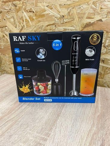 Ручной блендер RAF 1600 w 5 в 1 RS7318