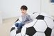 Надувное кресло-пуф Inflatable Sofa / Надувное кресло-мешок 110&times;110&times;85 см Черно-белый