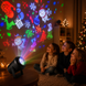 Дитячий LED проектор Projection Lamp з 16 малюнками / Мультиколорний проектор з 3D / LED прожектор дитячий