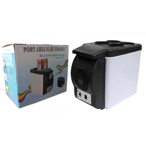 Автомобільний міні-холодильник Cooling and Warming Refrigerator 6L, Холодильник для машини