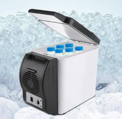 Автомобільний міні-холодильник Cooling and Warming Refrigerator 6L, Холодильник для машини