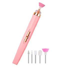Портативный фрезер для маникюра Flawless Salon Nails , Розовый