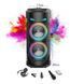 Портативна Bluetooth-колонка Sing-e ZQS4239 з LED-підсвічуванням / Бездротова колонка для вечірок з мікрофоном 30W