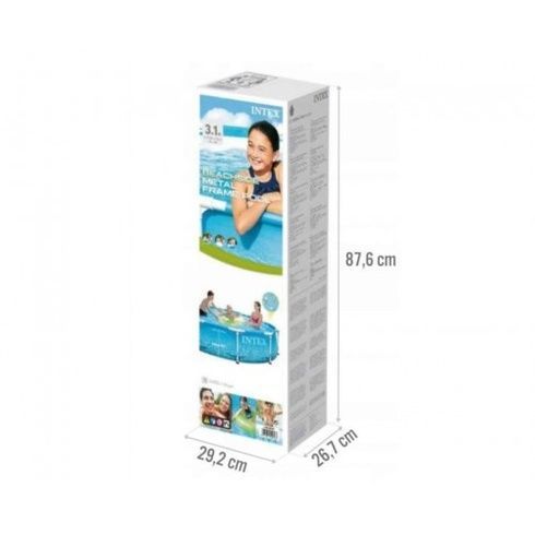 Каркасный семейный круглый бассейн 6+лет Intex 28206 305*76см 4485л