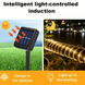 Светодиодная гирлянда "Трубка" 10 м 100 LED, теплый белый