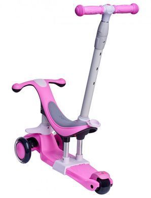Самокат розовый Maraton Credo II G 5 in 1