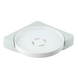 Кутова обертова полиця  для ванної кімнати Multi Functional Rotational Tray