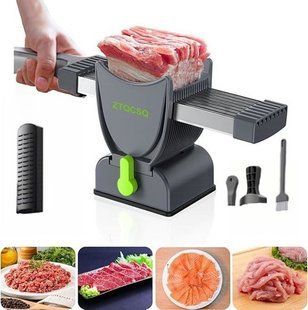 Мясорубка ручная для мяса &ndash; слайсер для нарезки AND LY-824