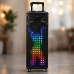 Портативная колонка T8 / Акустична колонка UKC T8 Pro / Bluetooth, FM, Karaoke акустическая система