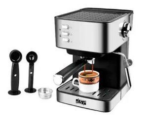 Кофемашина с капучинатором DSP ESPRESSO COFFEE KA3091 полуавтоматическая , Черный
