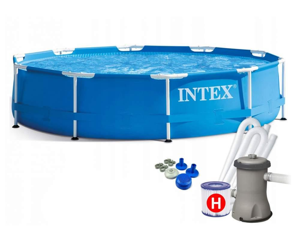 Басейн каркасний Intex 28202 305х76 см + фільтр-насос