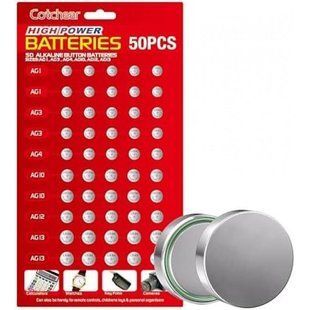 Батарейки ASSORTED BOTTON BATTERIES (50 PCS SET)